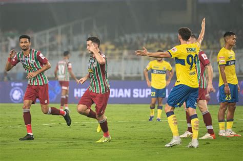 Atk Mohun Bagan Defeated Kerala Blasters Fc In Hero Isl To