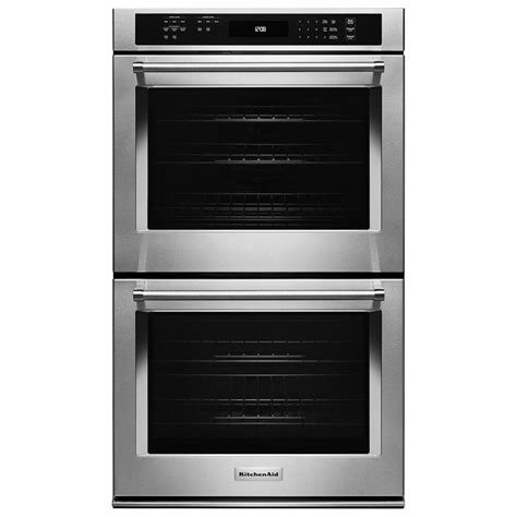 KitchenAid 27" Double Wall Oven with Even-Heat True Convection ...