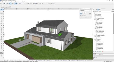 ᐈ Kurs Archicad Projekt przebudowy domu jednorodzinnego kurs wideo