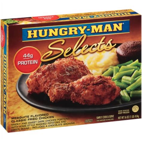 Hungry Man Selects Mesquite Flavored Classic Fried Chicken Oz