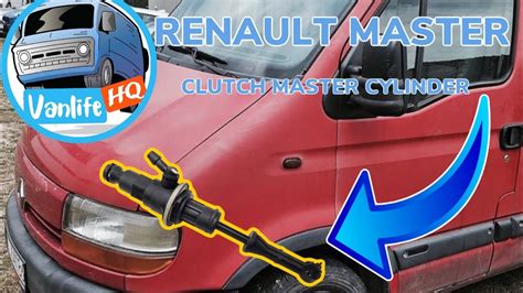 Renault Master Clutch Master Cylinder Replacement Youtube