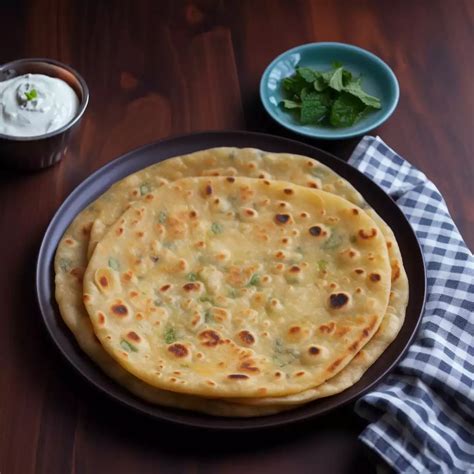 Garlic Paratha Recipe