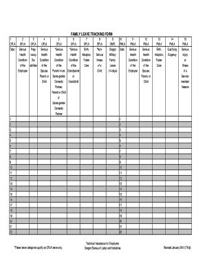 Fmla Tracking Calendar Prntbl Concejomunicipaldechinu Gov Co