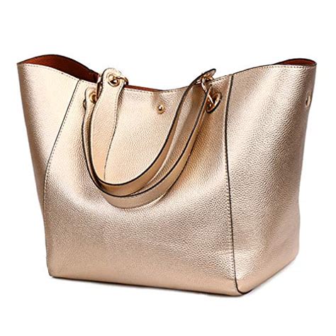 Handtasche Rosegold Metallic Test Bewertung