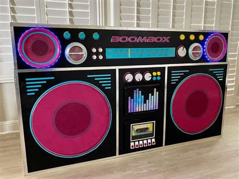 S Boombox Dj Booth Tutorial Christine S Creations S Party