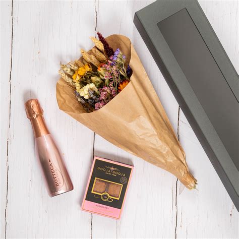 Flowers Prosecco And Chocolate T Box