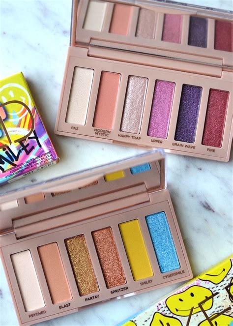 New Urban Decay X Smiley Naked Mini Eyeshadow Palettes Review