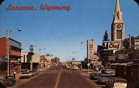 Laramie, Wyoming Postcard