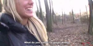 Bitch Stop Outdoor Sex With Hot Blonde Tnaflix