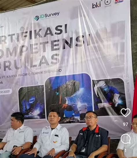 Pt Bki Persero Gelar Kegiatan Sertifikasi Juru Las Bersama Iperindo