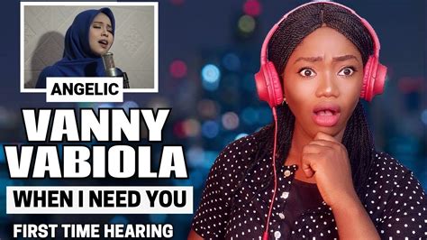 When I Need You CÉline Dion Cover By Vanny Vabiola Reaction😱