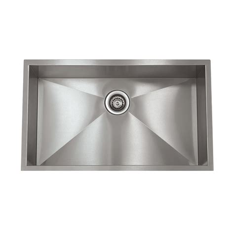 Zero Radius Stainless Kitchen Sink Dandk Organizer