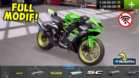 Ada Ninja Zx25 And H2r🔥3 Game Balap Drag Racing Android Terbaik Bebas Pilih Motor Bisa Modifikasi