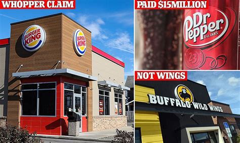 Burger King Mcdonalds Taco Bell And Wendys Among Fast Food Chains