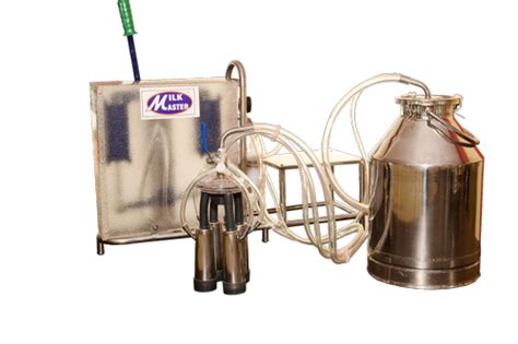 MILK MASTER Stainless Steel Hand Operated Manual Milking Machine