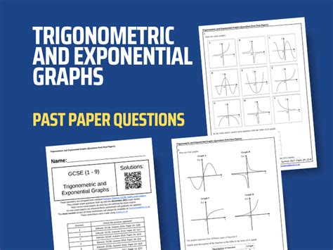 Trigonometric And Exponential Graphs GCSE Maths Past Paper Questions