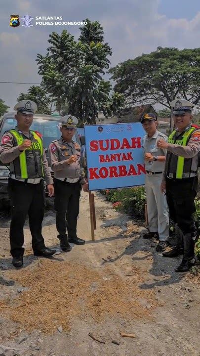 Pemasangan Banner Himbauan Polantas Bojonegoro Youtube