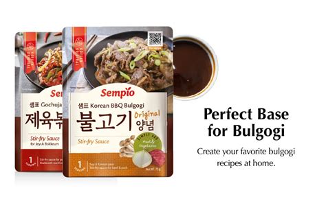 Sempio Bbq Bulgogi Sauce G Authentic Korean Marinade