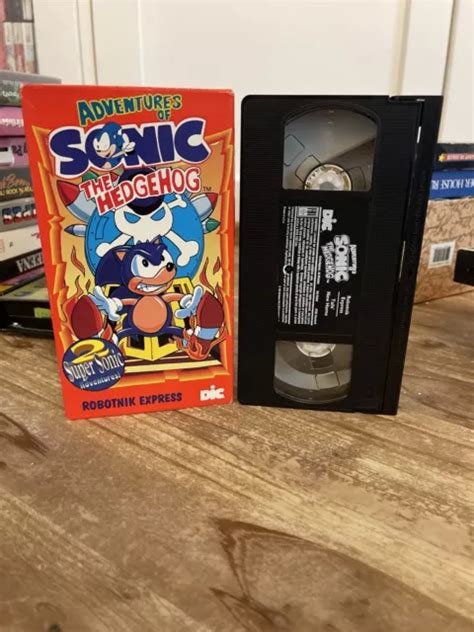 ADVENTURES OF SONIC The Hedgehog VHS Robotnik Express Sega DiC