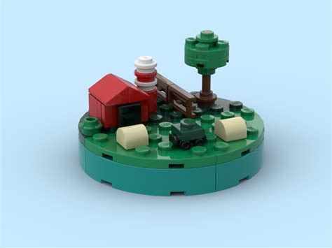 Lego Moc Farm Micro By Croaker111 Rebrickable Build With Lego