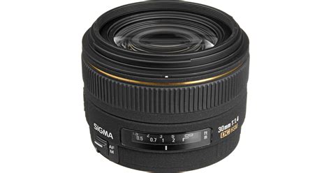 Sigma 30mm F 1 4 EX DC HSM Autofocus Lens For Sigma 300110 B H