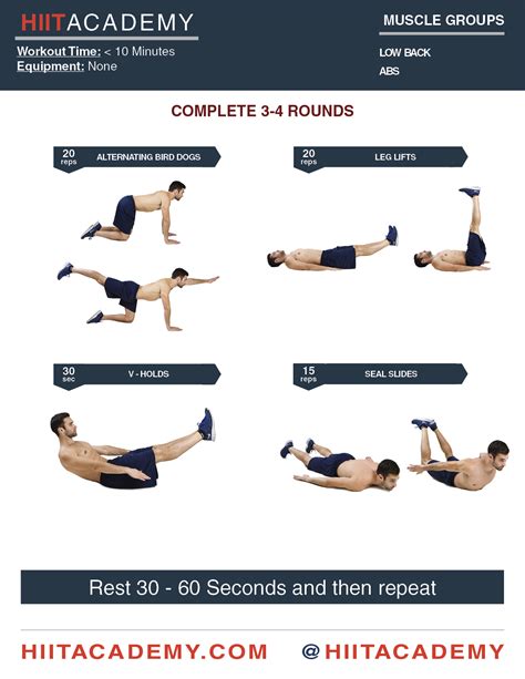 Ab Crushing HIIT Workout | HIIT Academy | HIIT Workouts | HIIT Workouts ...