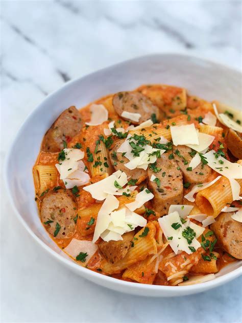 Creamy Tomato Rigatoni With Sausage Barons Market