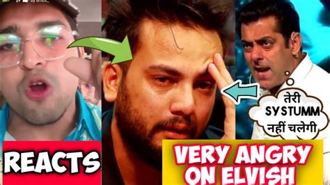 Salman Khan Slams Elvish Yadav Crying In Bigg Boss Joginder Warning