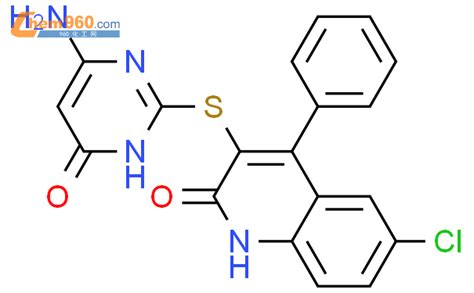 936821 33 9 3 4 Amino 6 Oxo 1 6 Dihydro Pyrimidin 2 Ylsulfanyl 6