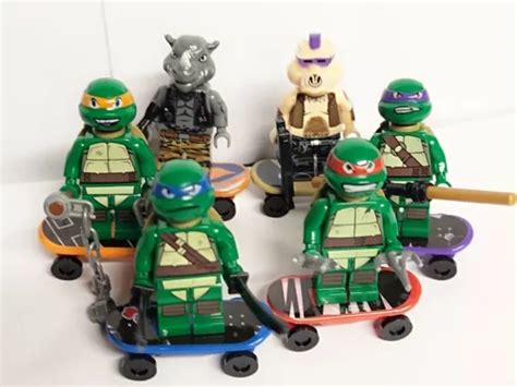 Minifiguras Lego Tortugas Ninja MercadoLibre