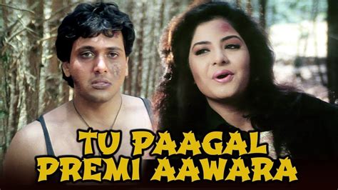 Tu Pagal Premi Awara Full 4k Video Love Song Govinda Divya