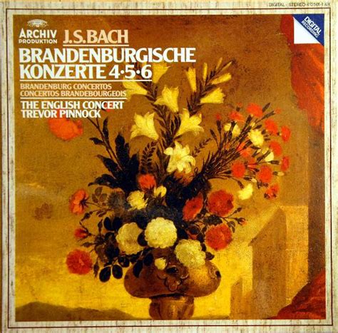 J S Bach The English Concert Trevor Pinnock Brandenburgische