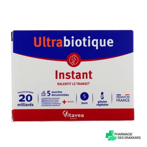 Ultrabiotique Instant Ferments Lactiques Flore Intestinale