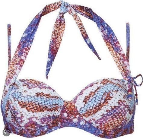 TC WOW Multiway Bikini Top Snake Print Maat 38F Bol