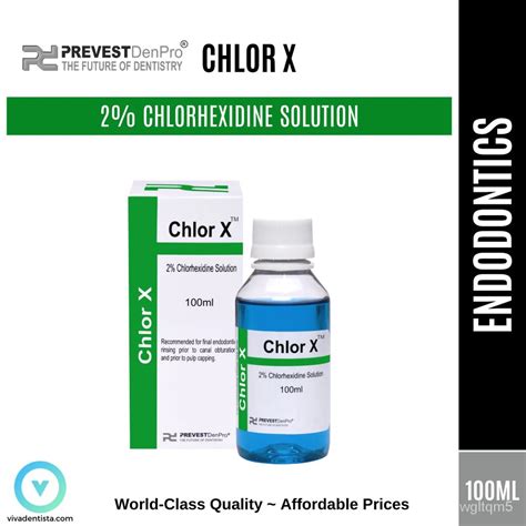 PREVEST DENPRO Chlor X 2 Chlorhexidine Digluconate Solution Root