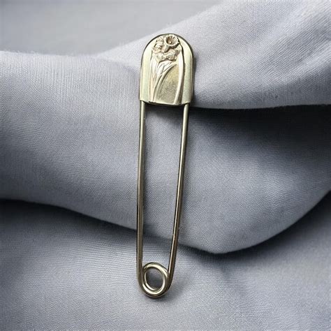 Antique Safety Pin Etsy