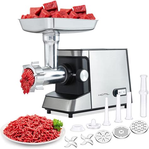 Meat Grinder Electric, Sausage Stuffer Machine, Rated 3.3HP 2500W Max ...