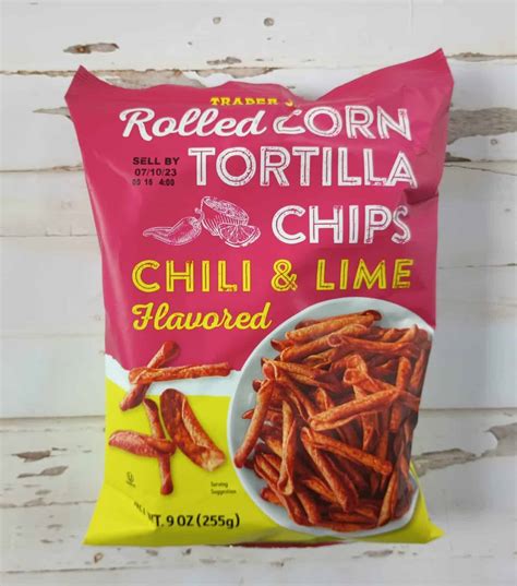 Trader Joe S Chili Lime Flavored Rolled Corn Tortilla Chips Aldi