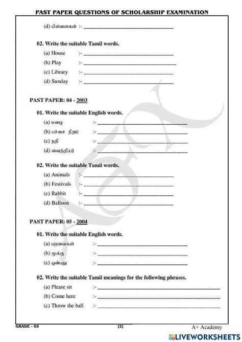 7069394 Grade 5 Worksheet Haroon Mohammed Sifnas