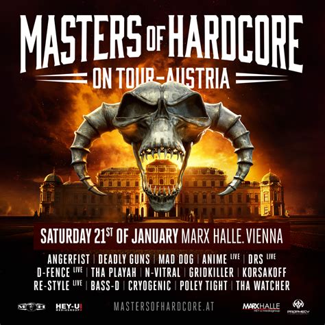 Line Up Masters Of Hardcore Austria