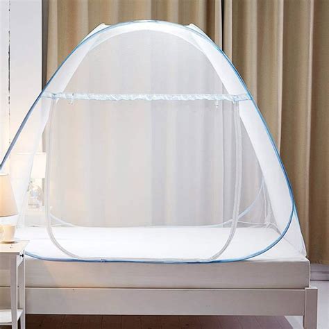 Moustiquaire De Lit Pliable Pop Up Grand Moustiquaire Tente En Forme De