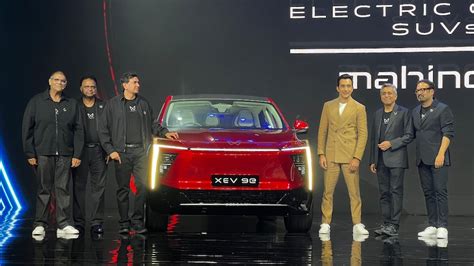 Mahindra Unveils New Xev 9e And Be 6e Electric Suvs With New Logo