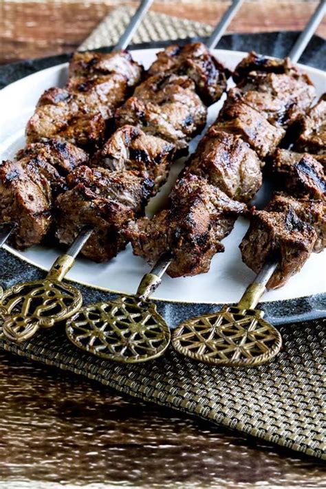 Best Grilled Beef Recipes For Summer The Chunky Chef Marinated Beef Kabobs Beef Kabobs