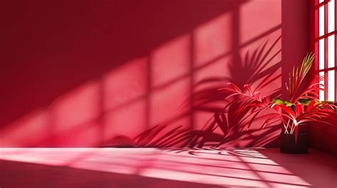 Premium Photo Abstract Red Studio Background For Product Presentation