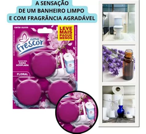 Bloco Detergente Sanitário Pedra Caixa Acoplada Perfuma 45g MercadoLivre