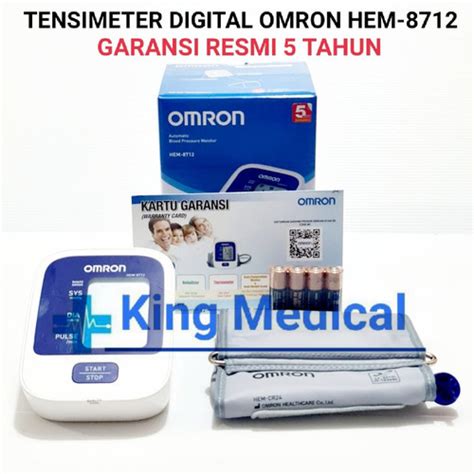 Jual OMRON HEM 8712 Tensimeter Digital Alat Tensi Tekanan Darah