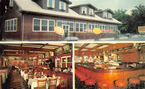 Atlantic Highlands New Jersey Doppelts Hofbrauhaus Vintage Postcard