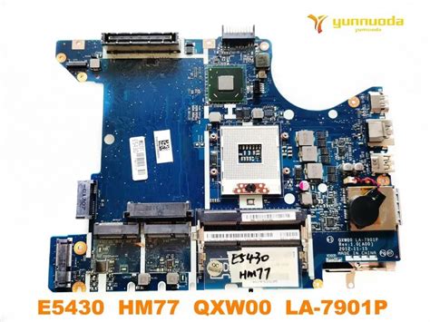 Original For DELL E5430 Laptop Motherboard E5430 HM77 QXW00 LA 7901P