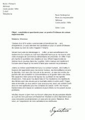 Modèles de lettres de motivation pour la Grande Distribution