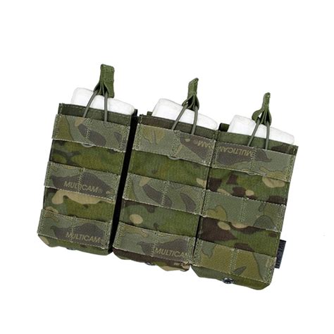 Specwarfare Airsoft Tmc Tactical Open Top Triple Mag Pouch Multicam